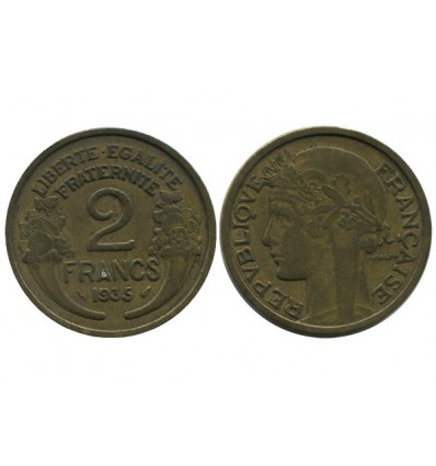 2 Francs Morlon Bronze Aluminium