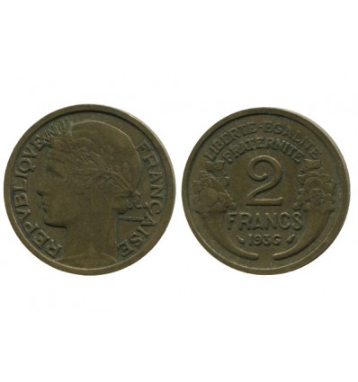 2 Francs Morlon Bronze Aluminium