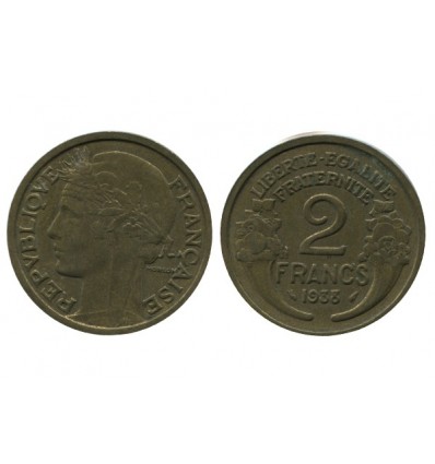 2 Francs Morlon Bronze Aluminium