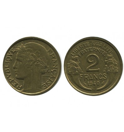 2 Francs Morlon Bronze Aluminium