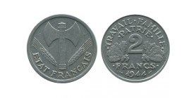 2 Francs Bazor Aluminium Etat Français
