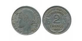 2 Francs Morlon Aluminium Gouvernement Provisoire