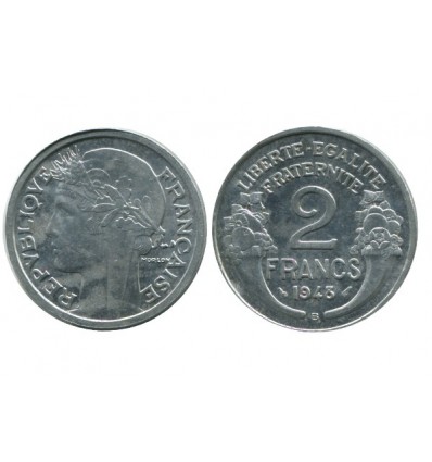 2 Francs Morlon Aluminium Quatrième République