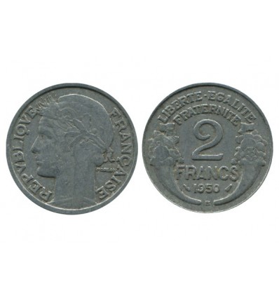 2 Francs Morlon Aluminium Quatrième République