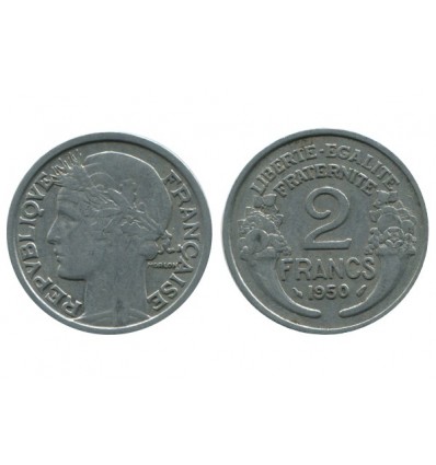 2 Francs Morlon Aluminium Quatrième République