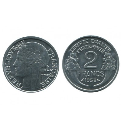 2 Francs Morlon Aluminium Quatrième République