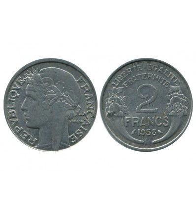 2 Francs Morlon Aluminium Quatrième République