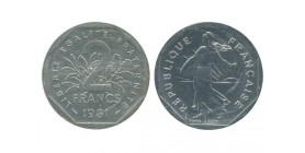 2 Francs Semeuse Piéfort En Argent