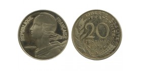 20 Centimes Lagriffoul Piéfort En Argent