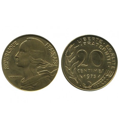 20 Centimes Lagriffoul Piéfort en Bronze Aluminium