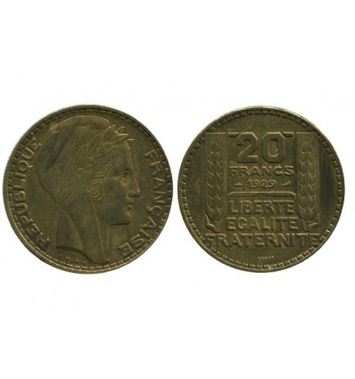 20 Francs Turin Essai Bronze Aluminium