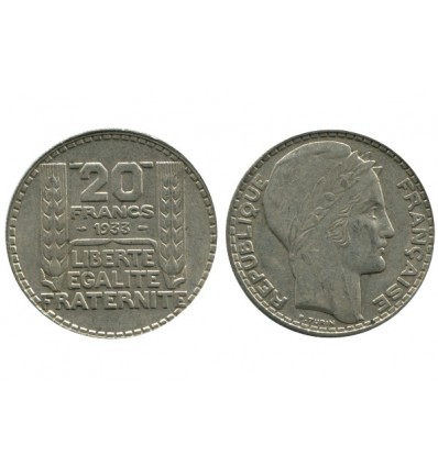 20 Francs Turin Troisième République