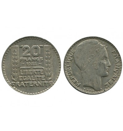 20 Francs Turin Troisième République