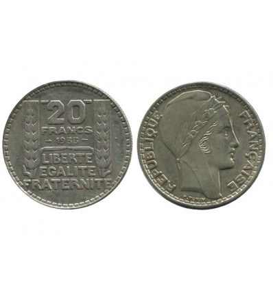 20 Francs Turin Troisième République