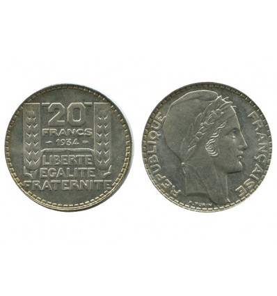 20 Francs Turin Troisième République