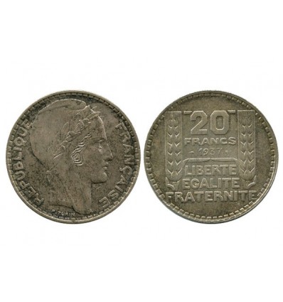 20 Francs Turin Troisième République