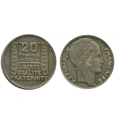 20 Francs Turin Troisième République