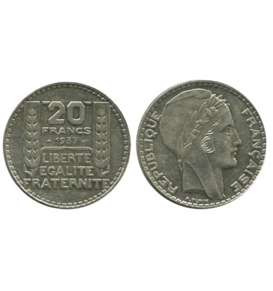 20 Francs Turin Troisième République