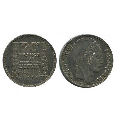 20 Francs Turin Troisième République