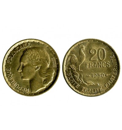 20 Francs Georges Guiraud Quatrième République