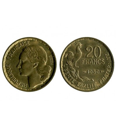 20 Francs Georges Guiraud Quatrième République