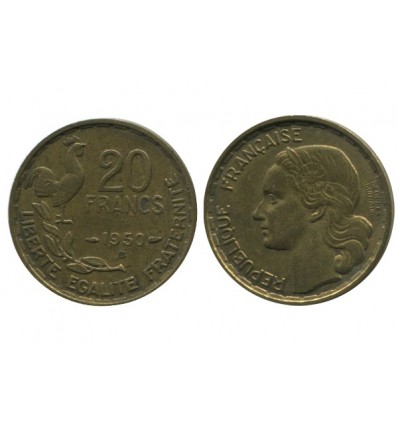 20 Francs Georges Guiraud Quatrième République