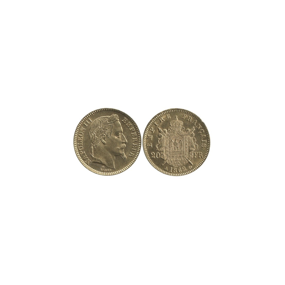 Combien Coûte Une Pièce De 10 Francs En Argent 20 Francs Napoléon III Tête Laurée Monnaies Or