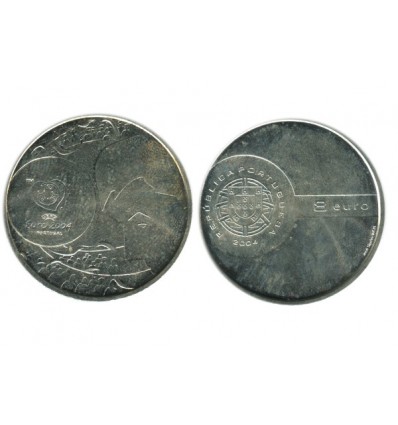 8 Euros Portugal Argent