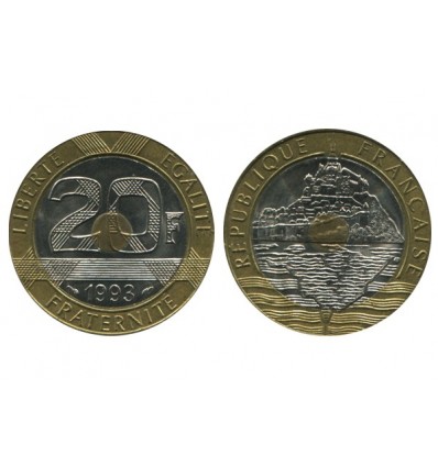 20 Francs Mont Saint Michel