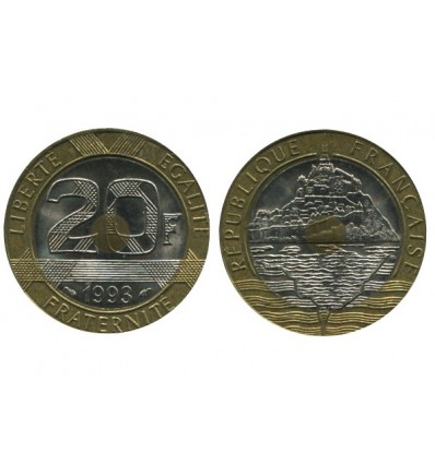 20 Francs Mont Saint Michel