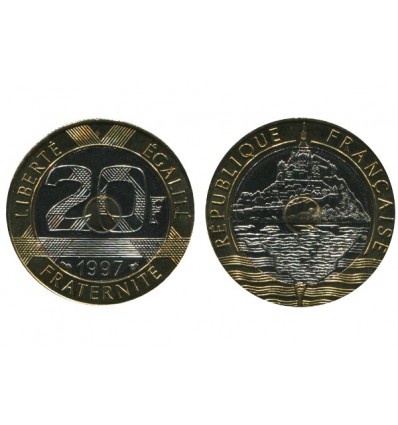 20 Francs Mont Saint Michel