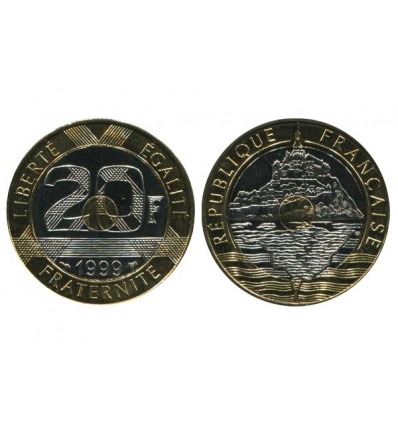 20 Francs Mont Saint Michel