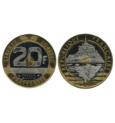 20 Francs Mont Saint Michel