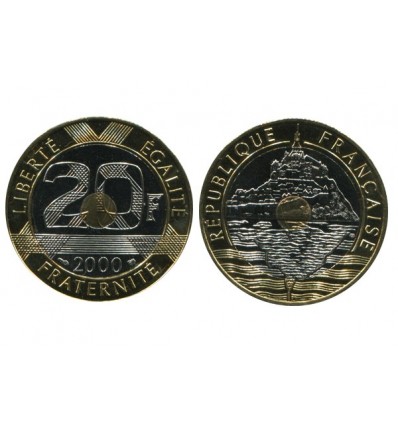 20 Francs Mont Saint Michel