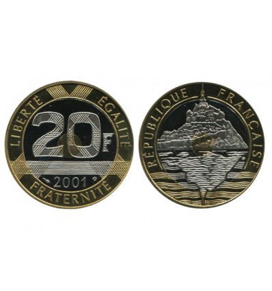 20 Francs Mont Saint Michel