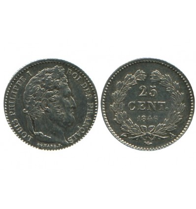 25 Centimes Louis Philippe Ier