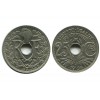 25 Centimes Lindauer Points Avant et Après la Date