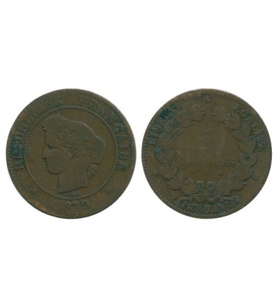 5 Centimes Ceres Troisième République