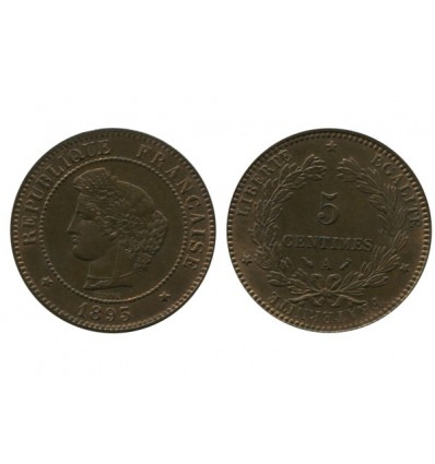 5 Centimes Ceres Troisième République