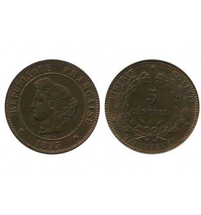 5 Centimes Ceres Troisième République