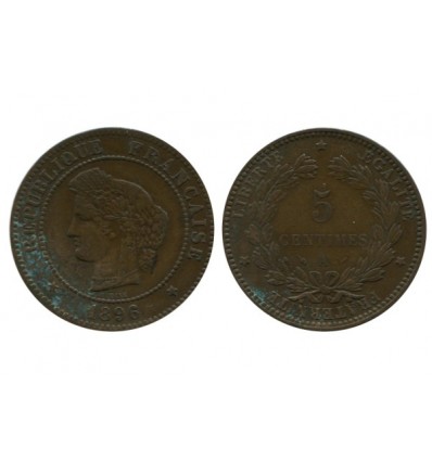 5 Centimes Ceres Troisième République