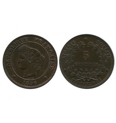 5 Centimes Ceres Troisième République