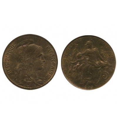 5 Centimes Dupuis Troisième République