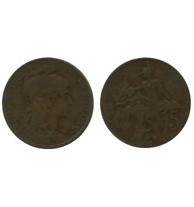 5 Centimes Dupuis Troisième République