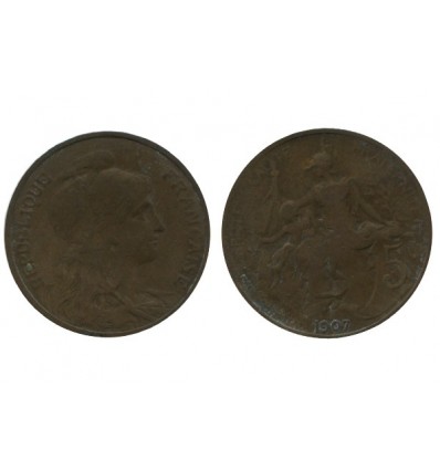 5 Centimes Dupuis Troisième République
