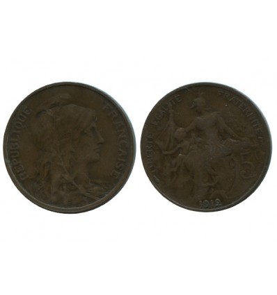 5 Centimes Dupuis Troisième République