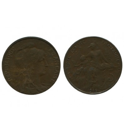 5 Centimes Dupuis Troisième République