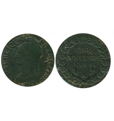 5 Centimes Dupre Directoire