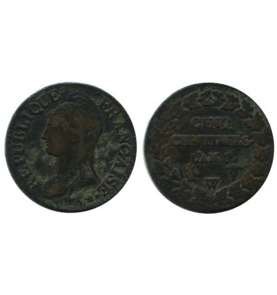 5 Centimes Dupre Directoire