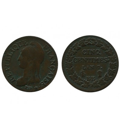 5 Centimes Dupre Directoire